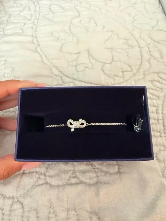 Swarovski Silver Bracelet - Picture 1 of 3